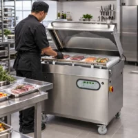 Machine à emballer sous vide industrielle TITAN F1000XLC250