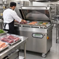 Machine à emballer sous vide industrielle TITAN F1000XLD250