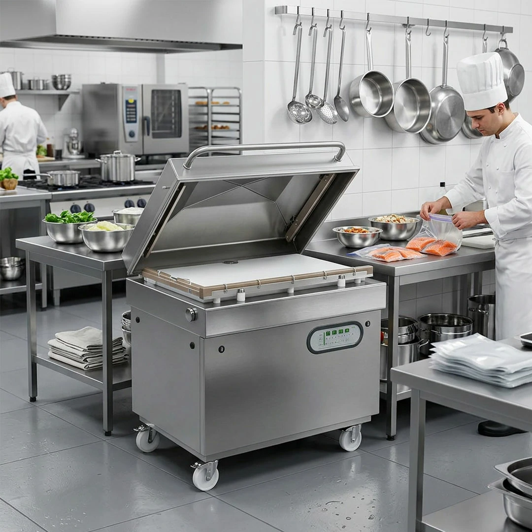 Machine à Emballer Sous Vide Industrielle TITAN F1000XLL300