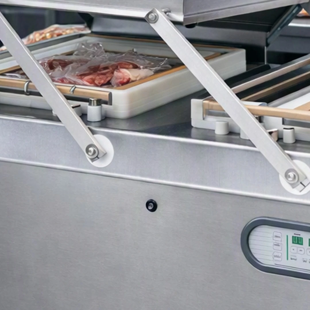 Emballeuse sous vide industrielle double chambre