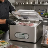 Machine a emballer sous vide de table en inox modèle max 42