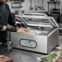 Machine a emballer sous vide de table en inox modèle MAX XL-DD