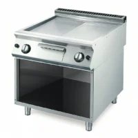 Plancha gaz chromée GM70/80FTRG