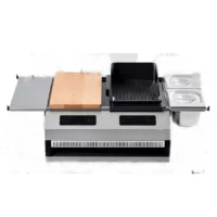 Plancha induction et grill en fonte