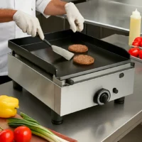 Plaque à snacker gamme euro gaz longueur 400 mm