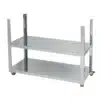 Table de support avec deux étagères modèle ME-EKO option pour rôtissoire, longueur 1100 mm – Image 2