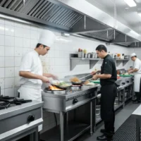 Wok Gaz Professionnel 2 Brûleurs 23 kW