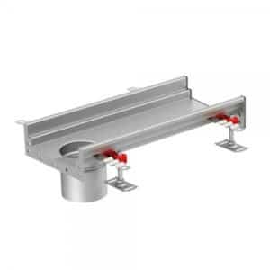 Eléments de sortie en bout Ø 142 mm pour Caniveau Modul 200 profondeur 110 mm longueur 1000 mm