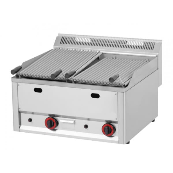 Tecnoinox - Grill charcoal simple gaz - Gamme 600 - GR35GG6