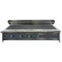 Grill haut rendement au gaz technologie largeur 170cm