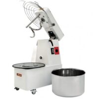 Pétrin à spirale, tête relevable – cuve démontable capacité 22 litres 17 kg de pâte