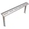 Rampe chauffante arrondie en profile d'aluminium L762mm – Image 2