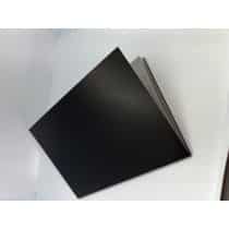 Carte Polypro A5 Support couverture 10/10° noir sans impression 4 vues