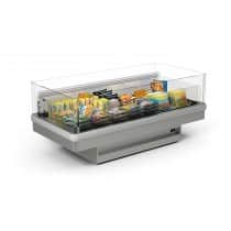 Ilôt de présentation KALON 250 RV TN, groupe interne air 220 V, couleur gris, couvercle de nuit