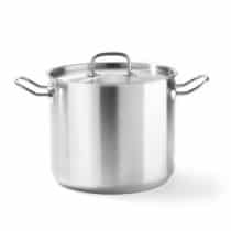 Marmite acier inoxydable avec couvercle 9 L ø 240 x H 200 mm