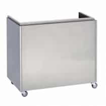 Support neutre pour vitrine bain-marie 4 GN 1/1