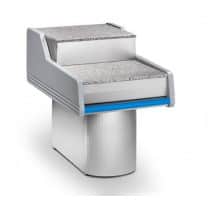 Terminal caisse 700 avec joues L 700 x P 1200 x H 910 mm pour vitrine réfrigérée SAIGON