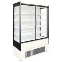 Vitrine murale, portes battantes, groupe logé, 1,14 m2, longueur 1505 mm