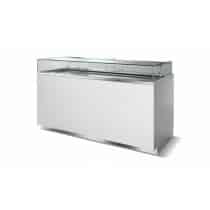Vitrine pâtisserie +4/+8 °C revêtement frontal Kelly 150 RV TN