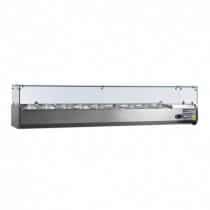 Vitrinette Professionnelle Réfrigérée 6 Bacs GN 1/4