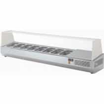 Vitrinette réfrigérée 9 bacs GN 1/4