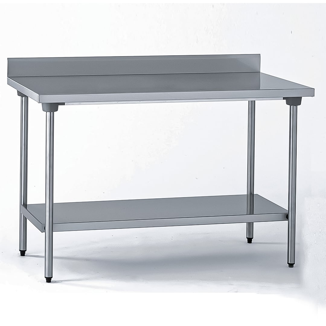 Table adossée 2200x550 avec étagère- DISTFORM - FM155220 main image 1