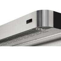 Hotte pour fours VISIOME façade en acier inoxydable et corps prépeint KSQ 9