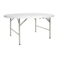 Table ronde pliable