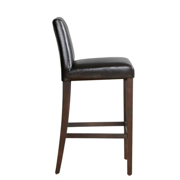 Tabouret de bar haut simili cuir