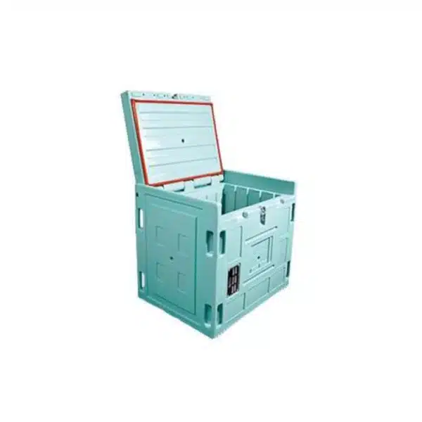 Bac isotherme 132 litres bleu turquoise avec joint silicone – Image 2