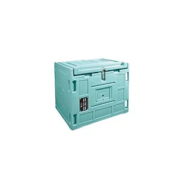 Bac isotherme 132 litres bleu turquoise avec joint silicone