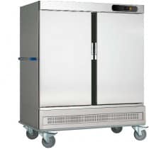 Chariot de liaison version réfrigérée en inox AISI 304 2 portes 40 niveaux GN 2/1