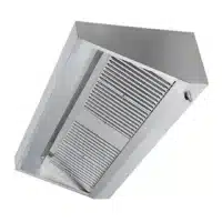 Hotte professionnelle gamme challenge profondeur 900 version dynamique longueur 3000 mm