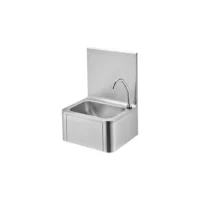 Lave-main cuisine professionnelle inox L 400 x P 335 x H 450 mm