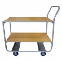 Servante plateau bois 200 kg, 2 dimensions