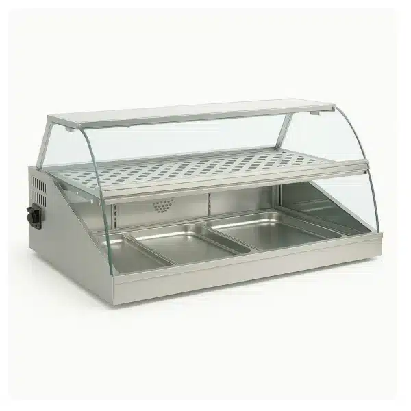 Vitrine Mobile Neutre 3 GN 1/1