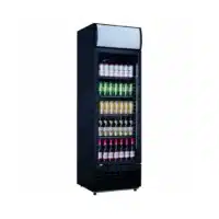 Armoire à boissons avec 1 porte battante acier laqué blanc 225 W 350 L