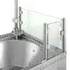 Friteuse électrique 70 litres cuve conique sur socle – Image 2