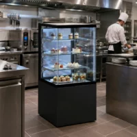 Vitrine réfrigérée en inox AISI 304 modèle CUBE COLD DV 4N 590