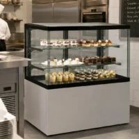 Vitrine réfrigérée en inox AISI 304 modèle CUBE COLD DV 3N 1490