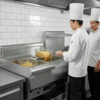 Friteuse à gaz à poser 2 x 10 L TOP 650