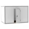 Chambre froide positive L 4960 x P 3960 x H 2280 mm avec sol 38.7 m3 sur mesure
