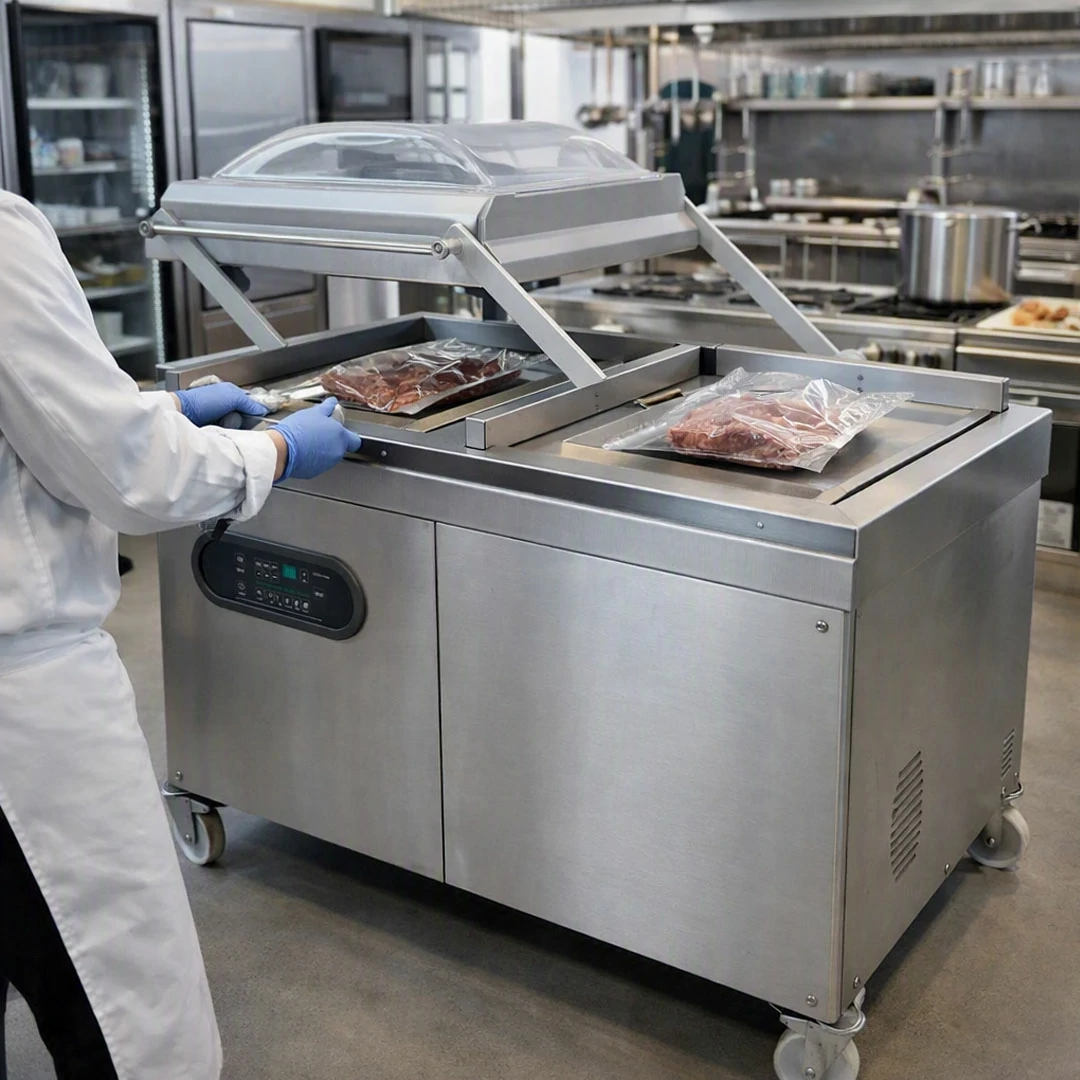 Machine à emballer sous vide industrielle BASICX520100
