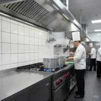 Plaque de cuisson professionnelle 4 feux gaz