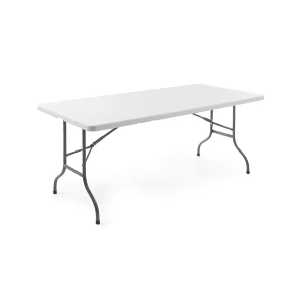 Table pliante plateau polyéthylène HDPE L 1830 x P 750 x H 740 mm