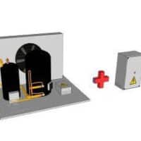 Groupe à air distance 4 CV X pour cellule de refroidissement AR 80 HRUC-C110-SG