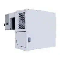 Monobloc mural R290 avec évaporateur en aluminium MT 2X 1 HP 400V-III-50Hz pour chambre froide positive