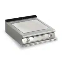 Plancha électrique plaque lisse 37,3 dm² chrome dur P 700 mm