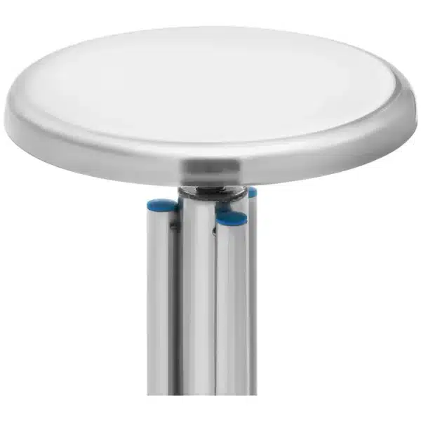 Tabouret labo acier inoxydable charge 150 kg – Image 3