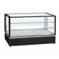 Vitrine réfrigérée ventilée panoramique à poser L 1185 x P 650 x H 735 mm